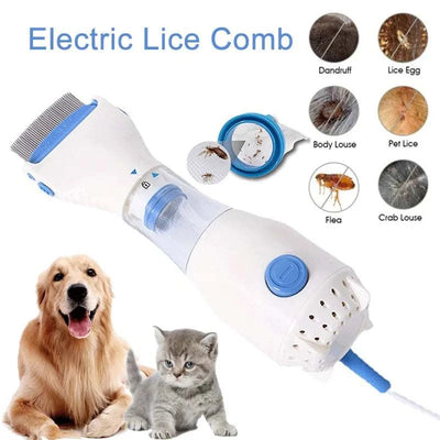 Introducing our revolutionary Electric Anti-Lice Comb for pets – the ultimate solution to ensure your furry companions enjoy a lice-free, comfortable life!